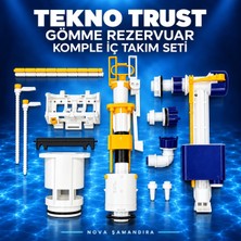 Tekno Trust Gömme Rezervuar Komple Iç Takım ve Tamir Seti – Nova Şamandıralı