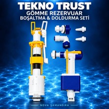 Tekno Trust Gömme Rezervuar Boşaltma ve Doldurma Seti – Nova Şamandıralı