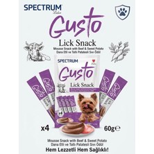 Spectrum Gusto Köpek Ödül Maması Dana Etli ve Tatlı Patatesli 4X15GR