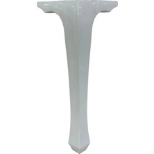 CATEKSSS 40 cm Lükens Ayak Beyaz - 30’lu Paket