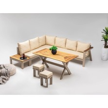 Viona Home Lotus Alüminyum Köşe Takımı