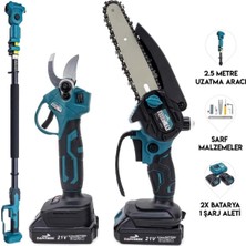 Teleskopik 2.5 M + Ikili Budama Seti MK36 BT0127)
