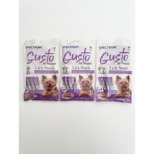 Spectrum Gusto Dana Etli ve Tatlı Patatesli Köpek Ödül Maması 4X15GR 3 Adet