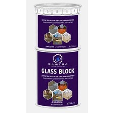 Quattro Home Glass Block Şeffaf Su Yalıtım ve Koruyucu Kaplama 4 Lt