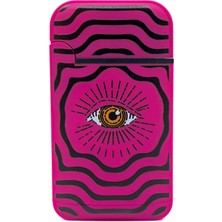 Şanal Zengaz Cool Tasarım Jet Alev Çakmak - Magenta Vibrant Eye