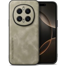 Nezih Case Honor Magic 7 Pro ile Uyumlu Kamera Korumalı Kenarları Silikon Suni Deri Kılıf