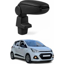 Omac Hyundai i10 2 2013-2019 Uyumlu Kolçak Kol Dayama Siyah Suni Deri Araca Özel