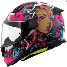Ls2 Kıd Cyberg Mat Mor Çocuk Kask