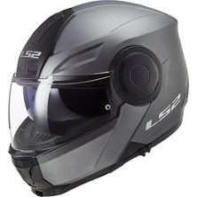 Ls2 Scope Solıd Matt Tıtanıum Çene Açılır Kask