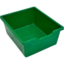 CATEKSSS Plastik Çekmece Kutusu, Oyuncak Kutusu, Çok Amaçlı Plastik Kap, Raf Kabı, Oyuncak Dolap Çekmecesi - Yeşil - 52’li Paket