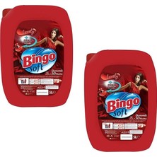 Bingo 10 lt Lovely Yumuşatıcı 2'li Set Doğal Koku ile Çamaşırlarınızı Yumuşatır