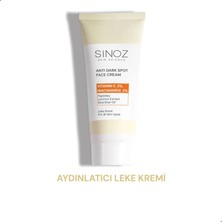Sinoz Leke Kremi (VİTAMİN C 3% NİACİNAMİDE 2%) 40 ml