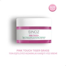 Sinoz Pink Touch Tiger Grass Anında Ton Eşitleyici Onarıcı Yüz Bakım Kremi 15 ml (Açık Tenler İçin)