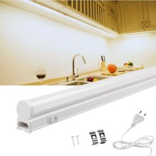 Burul 90 Cm Gün Işığı Led Bant Armatür Eklenebilir Floresan Tip Aç Kapa Butonlu Fişli SB-6528