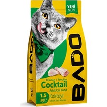 Bado Yetişkin Kedi Maması Kokteyl 1,5 kg