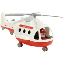 Polesie Oyuncak Ambulans Helikopter Sağlıklı Gelişim İçin 2 - 7 Yaş Arası Çocuklar İçin