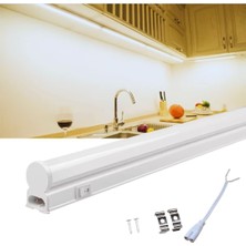 Burul Gün Işığı Led Bant Armatür Eklenebilir Floresan Tip Aç Kapa Butonlu SB-6527