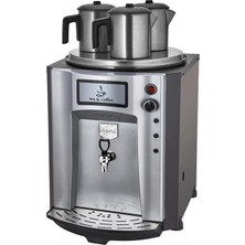 Remta Premium Otomatik Su Alma 40 Litre Üç Demlikli Çay Kazanı Makinesi
