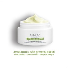 Sinoz Avokado Bomb Göz Çevresi Bakım Kremi - Nemlendirici Canlandırıcı Kırışıklık Karşıtı 15 ml