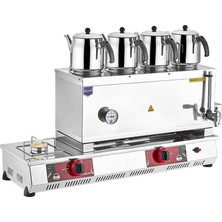 Remta 85 Model 4 Demlikli Doğalgazlı (CE) + Elektrikli Çay Ocağı 43 lt