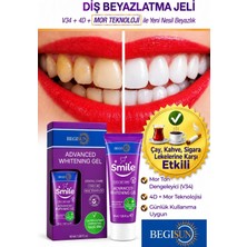 Begısun Diş Beyazlatıcı Mor Jel 50ML – V34+4D+PAP+ Leke Karşıtı