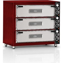 Pimak Elektrikli 3 Katlı 6+6+6 Pizza Kapasiteli Pizza Fırını 220V