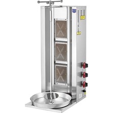 Remta 3 Radyanlı Doğalgazlı (CE) Döner Ocağı