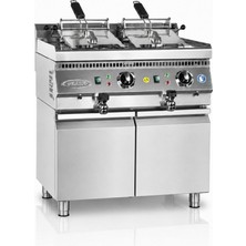 Pimak 700 Seri Tüplü Alt Dolaplı 12+12 Litre Fritöz