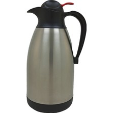 Cooker 2 Litre Paslanmaz Çelik Termos CKR2006 Sızdırmaz Kapak ile 12 Saat Sıcak 24 Saat Soğuk