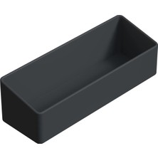 CATEKSSS Büyük Kapalı Sabunluk RAL7035 - 8’li Paket