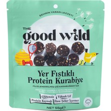 Yer Fıstıklı Protein Kurabiye - Glutensiz Atıştırmalık, Ilave Şekersiz, Hurma Püresi, Yük