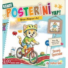 Parlayan Yıldız Kendi Posterini Yap! Boya Kopart As! Sevimli Sporcular Kolektif