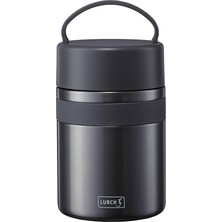 Lurch - "ıso-Pot" 800 ml Metalik Gri, Paslanmaz Çelik - Çift Cidarlı Yemek Termosu - 240844