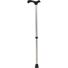CATEKSSS Yükseklik Ayarlı Alüminyum Gövdeli Baston Asa 100 cm - 36’lı Paket