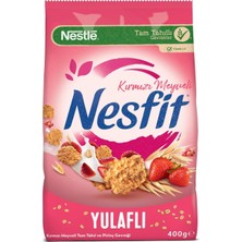 Nestlé Nesfit Kırmızı Meyveli Tam Tahıl ve Pirinç Gevreği, 400 G