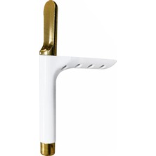 CATEKSSS 20 cm Prestij Ayak Beyaz Altın - 8’li Paket