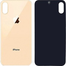 Mey İthalat Mey Ithalat® iPhone Xs Arka Kapak Gold Altın