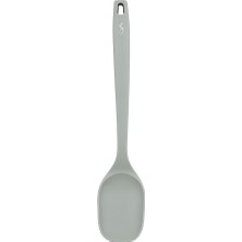 Lurch - Platin Silikon Servis Kaşığı 33,5 cm Açık Gri - Yanmaz, Yapışmaz, Bükülmez, Çizmez, Tat ve Koku Bırakmaz - 240014