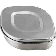 Lurch - “snack Box” 350 Ml, Paslanmaz Çelik Beslenme/atıştırmalık Kabı Fırınlanabilir - 240936