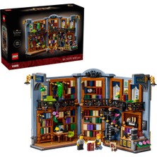 LEGO Icons Kitabevi: Kitaplık Dekoru 11379 - Yetişkinler Için Yaratıcı Model Yapım Seti (1690 Parça)