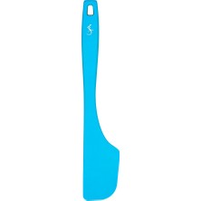 Lurch - Platin Silikon Hamur Kazıyıcı 28 cm Mavi - Yanmaz, Yapışmaz, Bükülmez, Çizmez, Tat ve Koku Bırakmaz - 240106