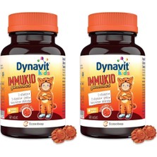 Kids Immukid Gummies 60 Çiğnenebilir - Çocuk Için C, D Vitamini,çinko,kara Mürver-Bağışıkl