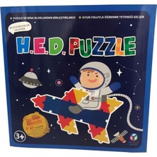 Hobi Eğitim Dünyası Hed Puzzle Oyunu Eğitici Oyuncak Puzzle Zeka Strateji Oyunu GNSRKFAZ3044