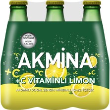 C Vitaminli Limon Aromalı Doğal Maden Suyu (6 x 200 Ml)