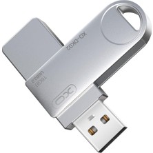 USB 3.0 Flash Bellek, Yüksek Hızlı Okuma/yazma, 360° Döner Metal Tasarım, Su Geçirmez, Darbey