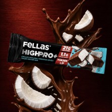 Tr Çikolata Kaplı Highpro+ Protein Bar - Hindistan Cevizli (50G)