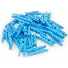 Bekar Ambalaj Mandal Açık Mavi 2.5 cm 200 Adet