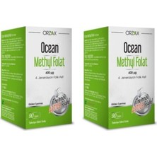 Methyl Folat 400 Mcg 30 Tablet X2 Adet P04294
