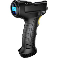 Tr 120 W Kablosuz Araba Hava Kompresörü El USB Şarj Edilebilir Lastik Şişirme Dijital Ekran Şi