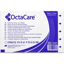 Octacare Esnek Yara Örtüsü 5cm X7,5 cm (10 Adet)